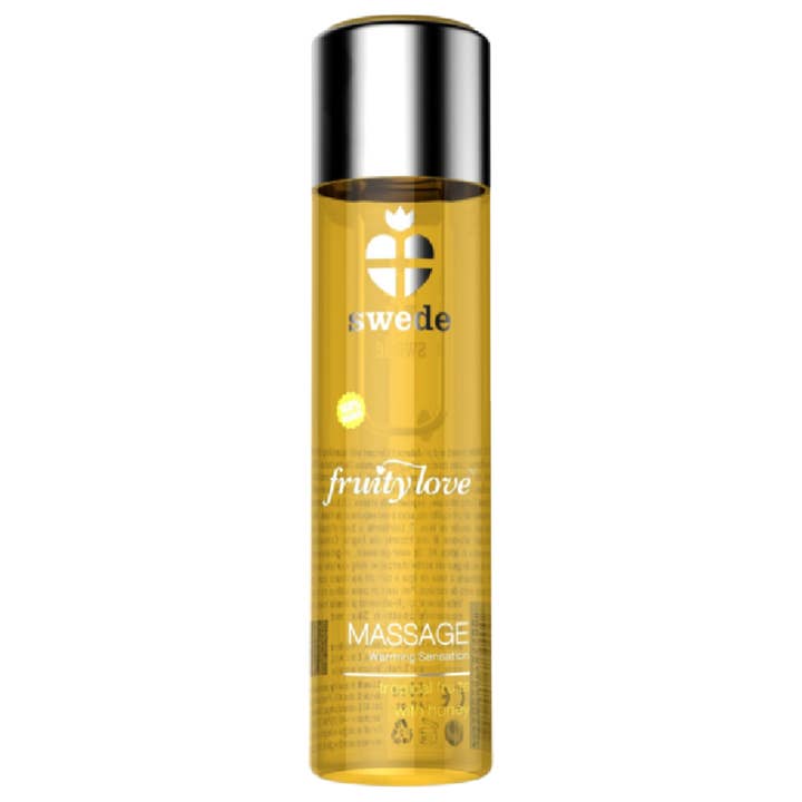 LOVERS - SHOP - Venta al por mayor Lubricante íntimo - Swede - Fruity love - Aceite efecto calor - Frutas 120 ml