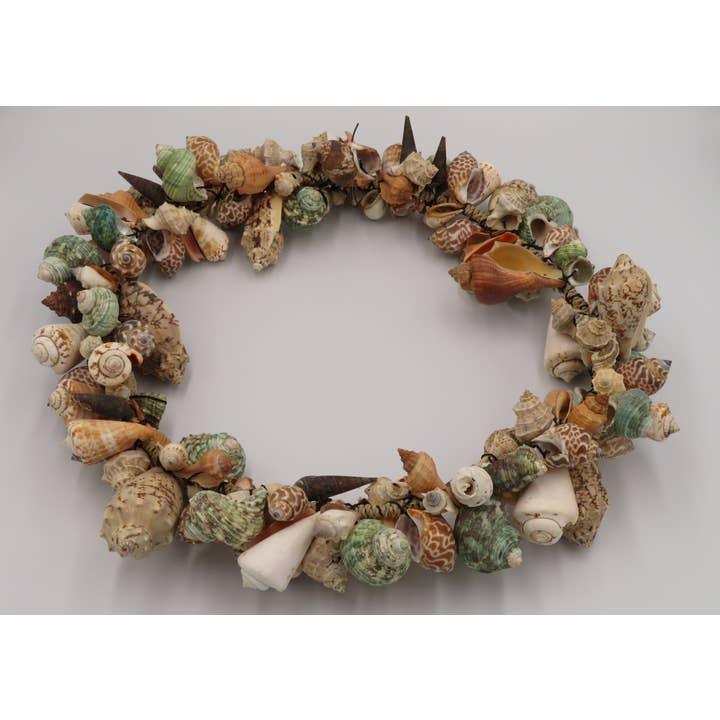 Snäckkrans 35 cm - Ibiza - dekoration - snäckor för wholesale av Product Import Holland