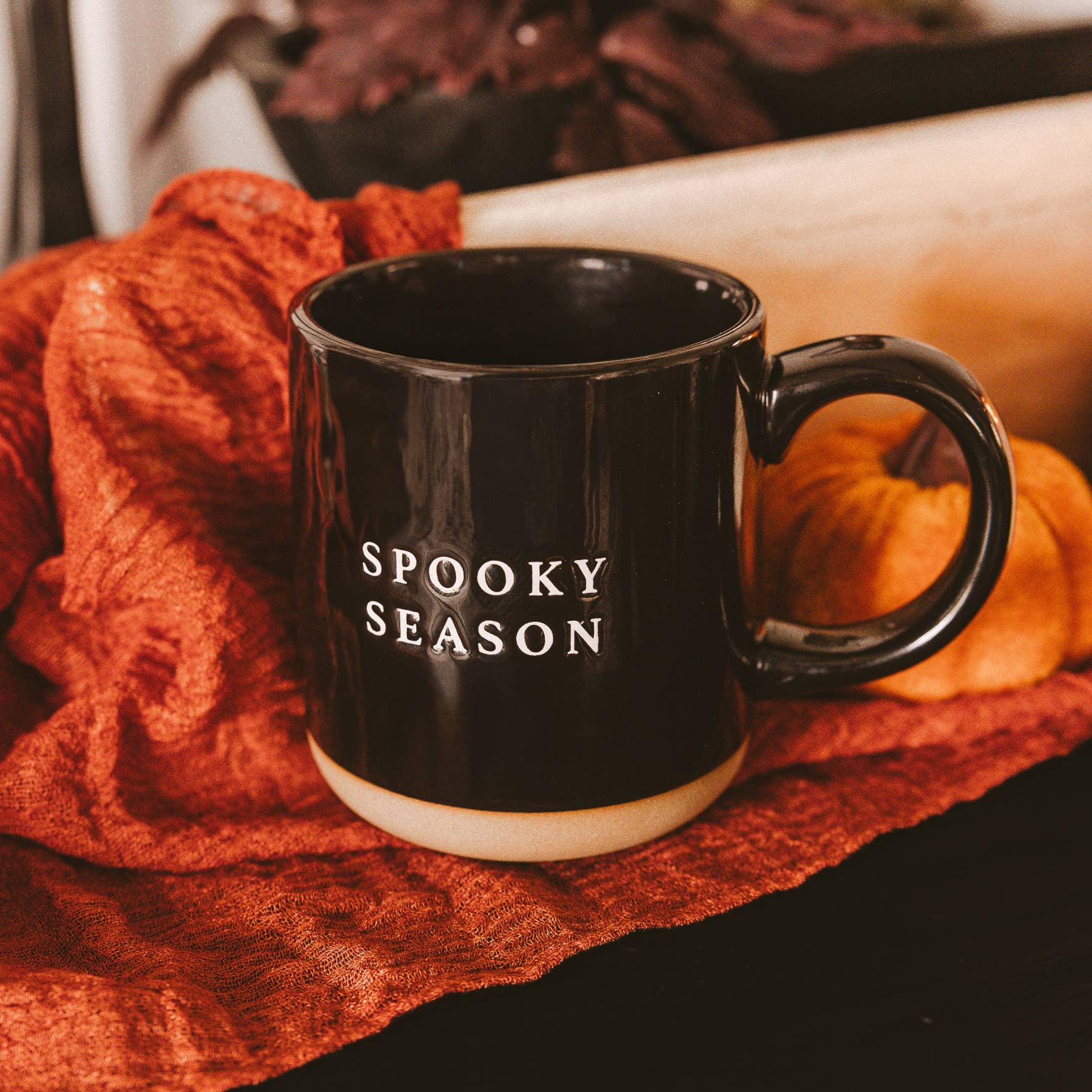 Sweet Water Decor - Wholesale Coffee Mug - Spooky Season Stoneware Coffee Mug - Halloween Decor