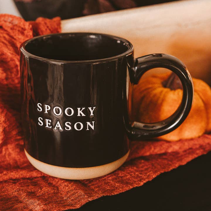 Spooky Season Stoneware Coffee Mug - Halloween Decor for wholesale by Sweet Water Decor
