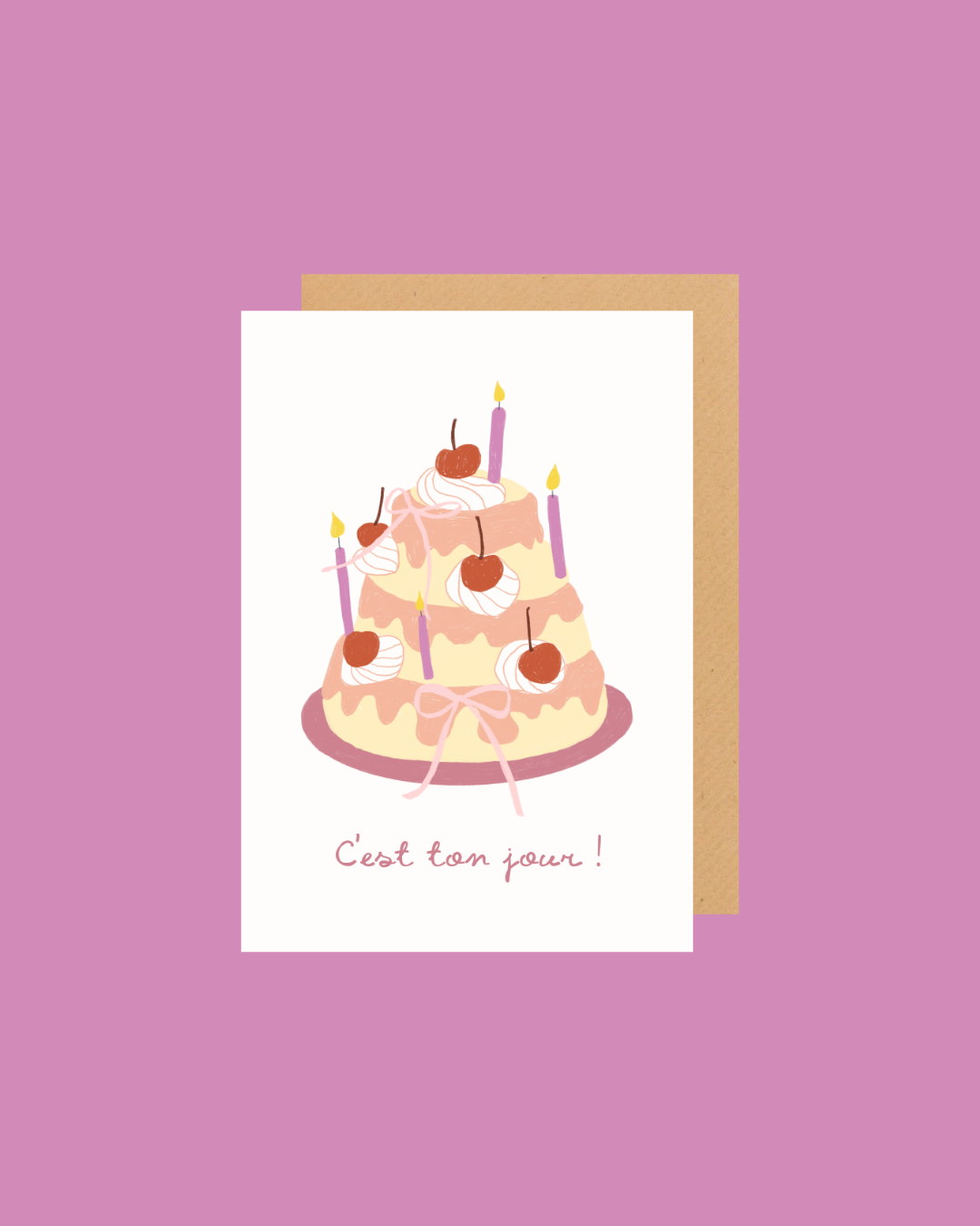 Nany Craft Shop - Wholesale Birthday card - Greeting card It's your day 🎂0