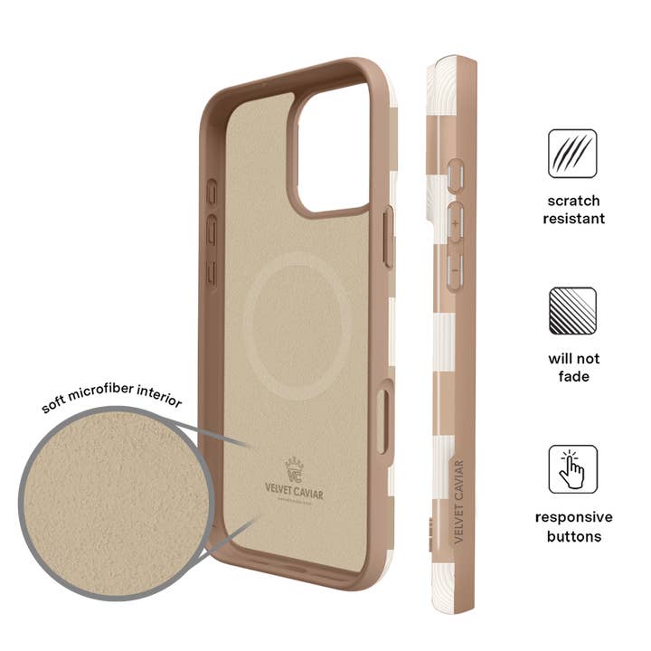 VELVET CAVIAR - Wholesale Phone Case - Women's - iPhone 16 Pro Max MagSafe Case - Nude Vibe Checker5