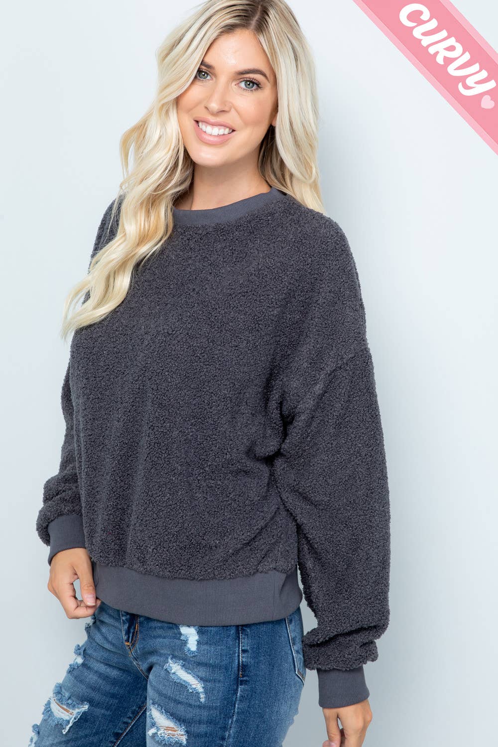 Sweet Lovely by Jen - Wholesale Knit Top - Women's - PLUS SIZE YOUR FAVORITE CASUAL KNIT TOP14