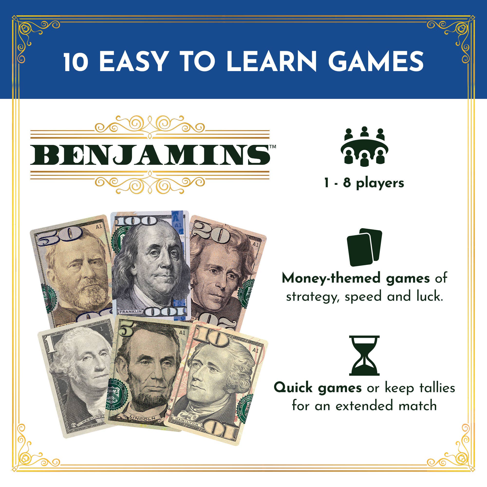 POA Games - Wholesale Card Game - Benjamins Cash Cards4