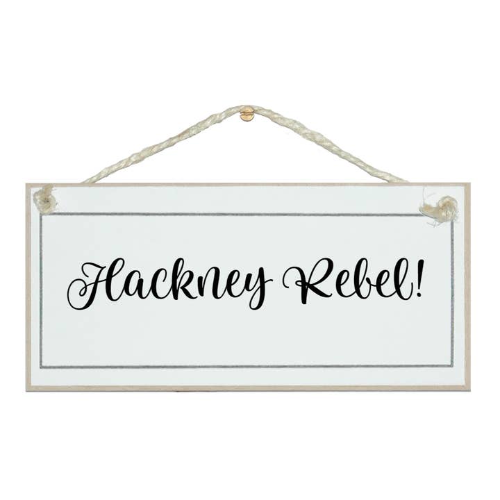 Hackney Rebel! Sinais gerais por atacado de Crafty Clara