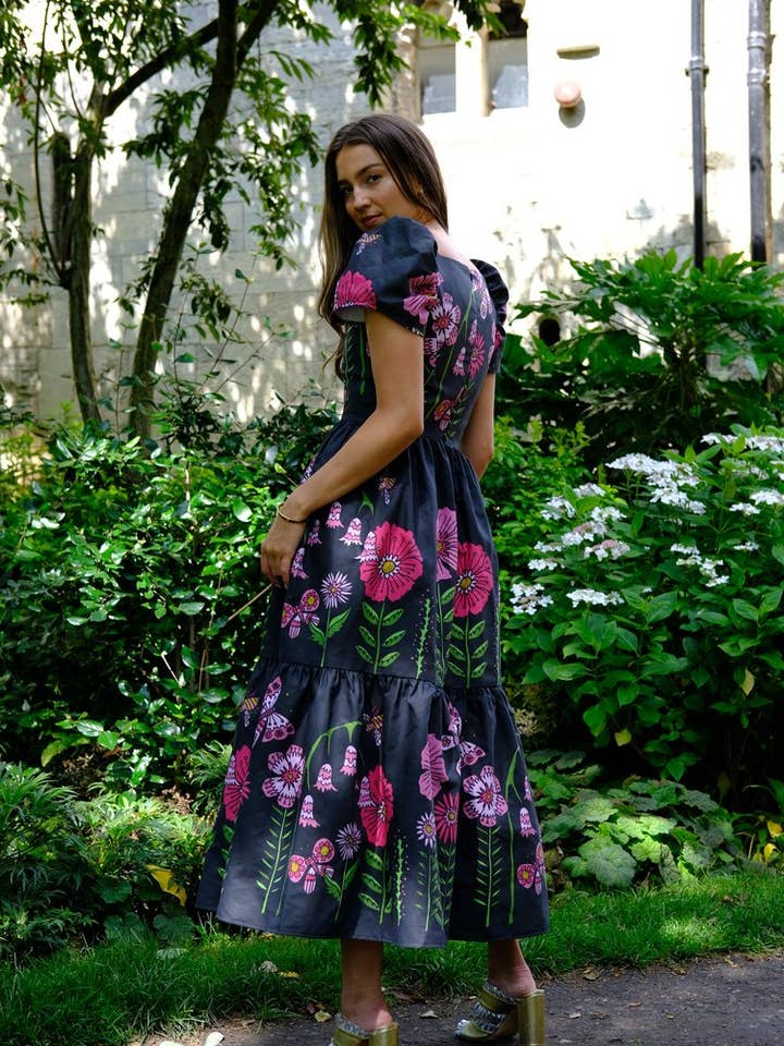 Joanna In Black Midsummer Meadow for wholesale by MARY