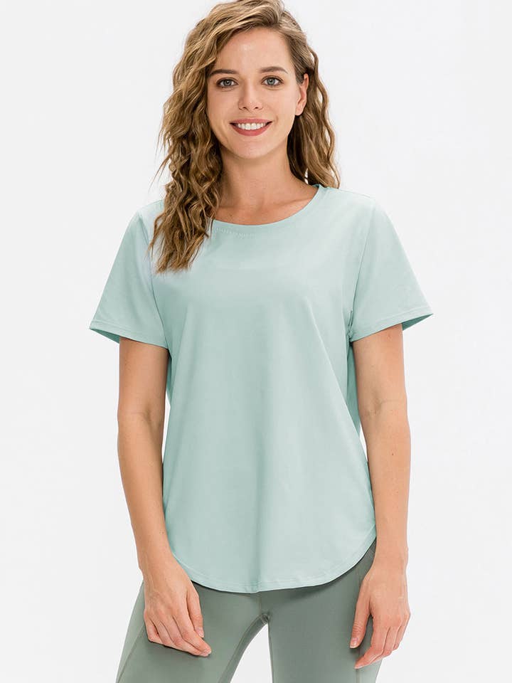 Kortärmade T-shirts med rund hals för wholesale av Crave by FW