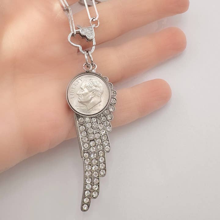 Love, Lisa – wholesale Individual charm/pendant – Celestial Guardian Wing Pendant5