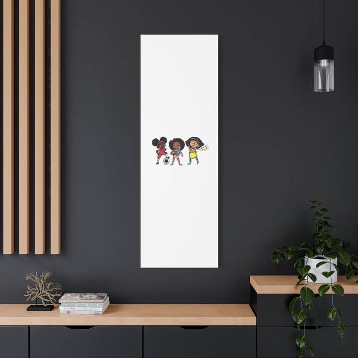 Ikuzi Dolls - Wholesale Art Print - Kids & Baby - Kids' Canvas Wall Art - Playful Characters for Creative Spaces182