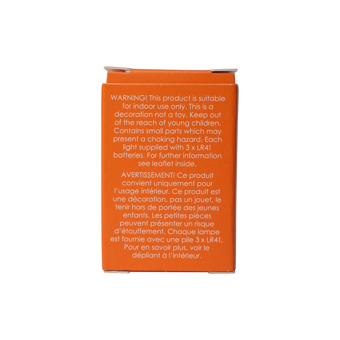 Talking Tables UK – wholesale Flameless candle – Flameless LED Tealight Candle - Orange POS Unit6