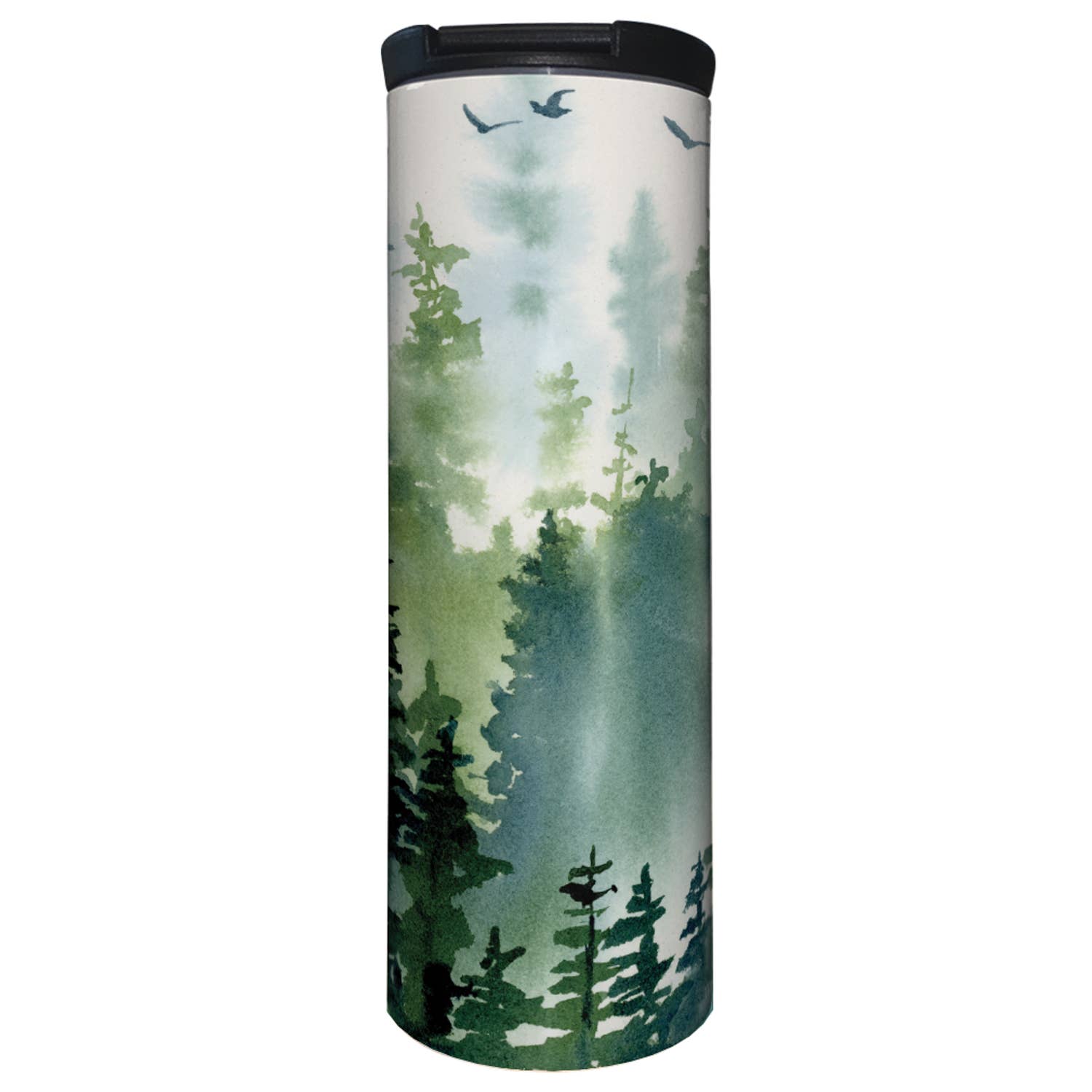 Conimar Promotions - Wholesale Insulated Mug/Tumbler - Barista Stainless Steel Tumbler w/Lid- Tree Line 17 oz.  0