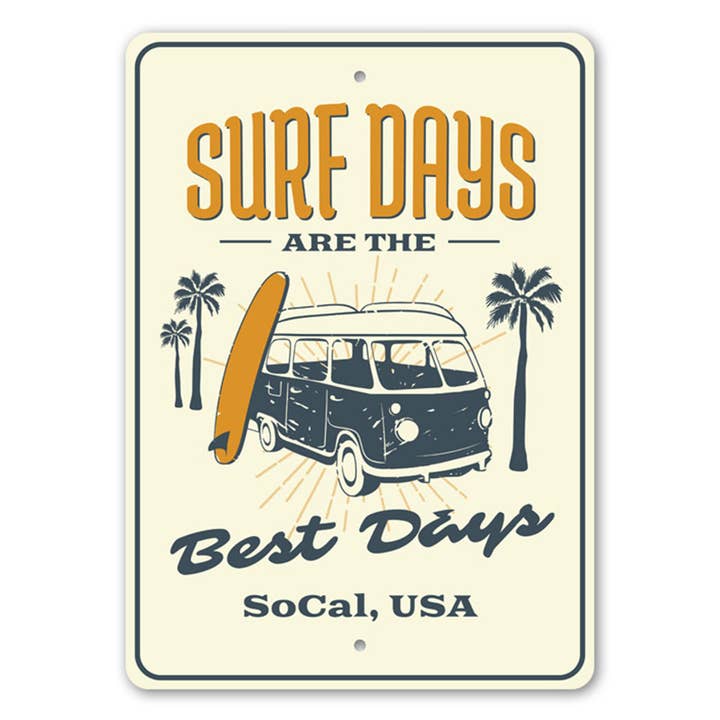 Surf Days Sign för wholesale av Lizton Sign Shop, Inc