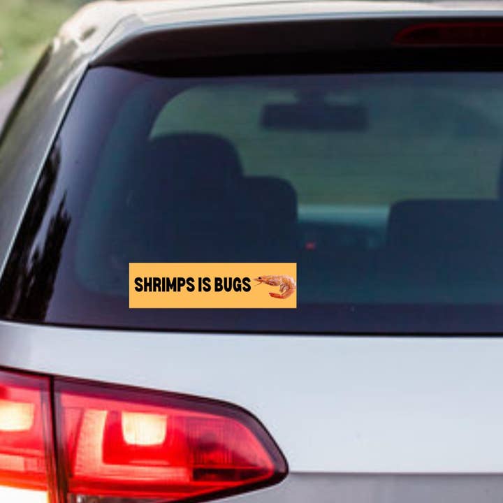 Frog Mustard Stickers - Wholesale Sticker - Shrimps is Bugs