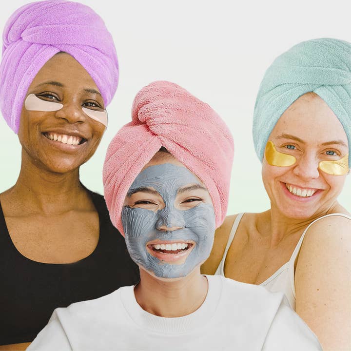 BlveOlive - Wholesale Hair Towel/Wrap - Microfiber Hair Towel | Luv Your Lox Hair Wrap | Yellow3