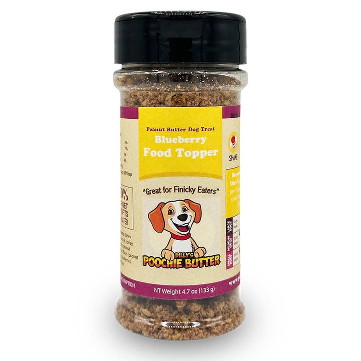 Poochie Butter - Wholesale Pet Treats - Dog - Dog Food Topper & Sprinkle Meal Enhancer 3.7oz2