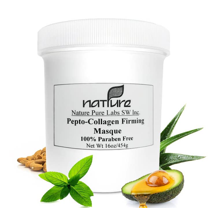 Professional Pepto-Collagen Firming Masque / 1.0lb for wholesale by NATPURE Clinical Skin Care