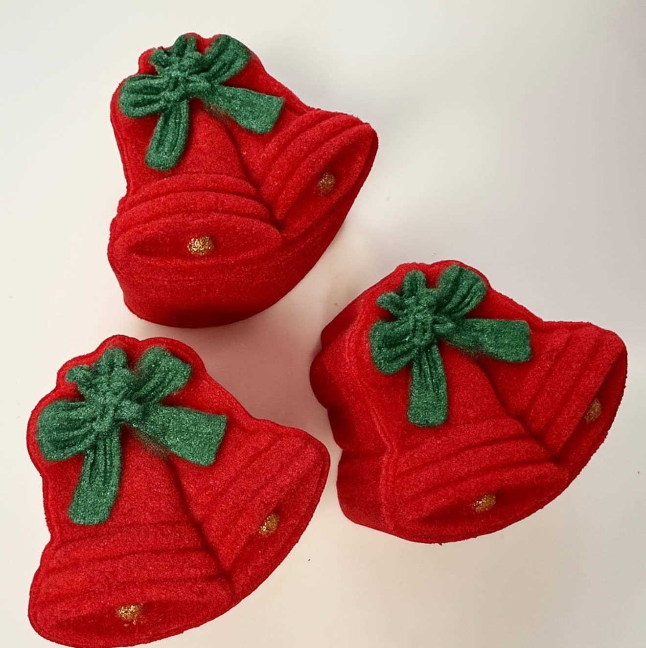 Poppy & Thyme – Bomba de banho/efervescente por atacado – Mini Bomba de Banho Sinos de Natal0