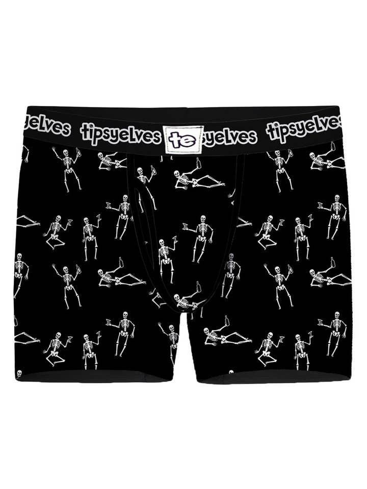 Tipsy Elves – wholesale Underkläder - Herr – Skeleton Boxer Briefs för män