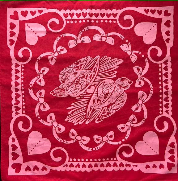Ponderosa Art Co - Wholesale Bandana - Unisex - Screen Printed Bandana4