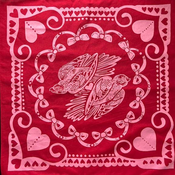 Ponderosa Art Co - Wholesale Bandana - Unisex - Screen Printed Bandana4