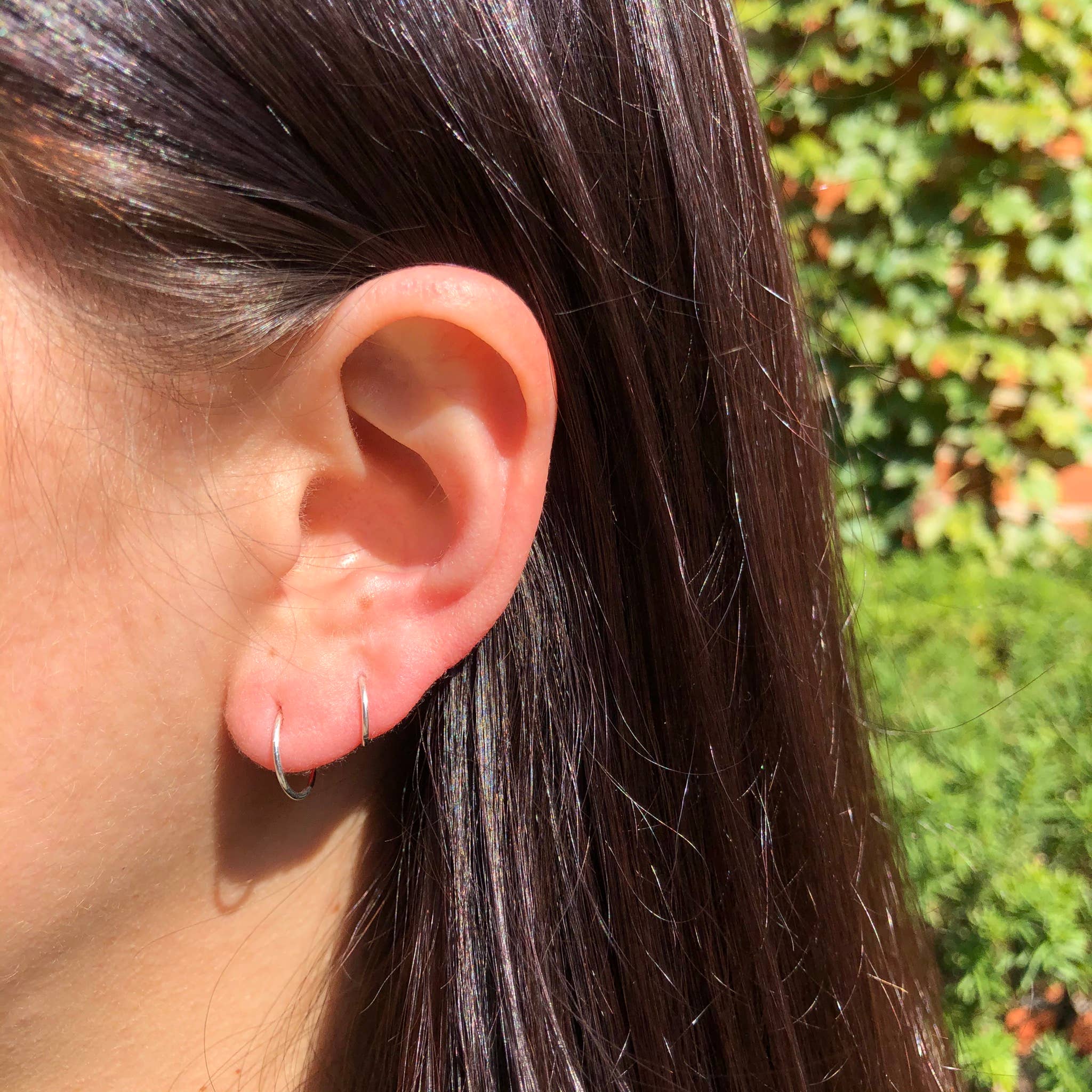 Red Giraffe Designs - Wholesale Huggie Earrings - Mini Wire Huggie Hoop Earrings8