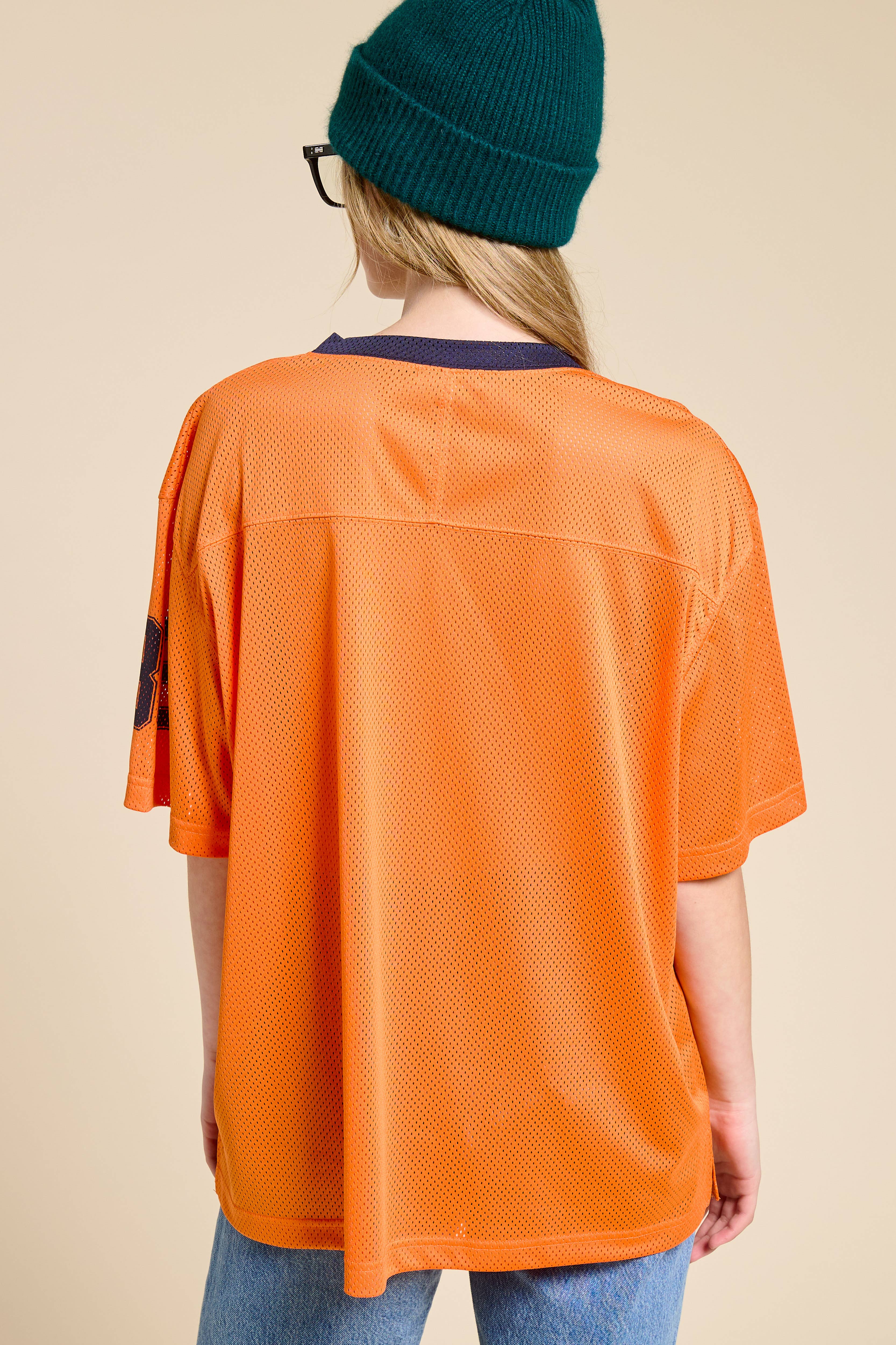 Mimosa - Wholesale T-Shirt - Women's - Sporty V Neck Short Sleeve Jersey Top with 89 Graphic Print8