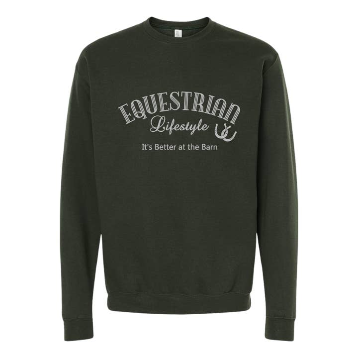 Equestrian Lifestyle Clothing - Wholesale Graphic Sweatshirt - Unisex - Equestrian Lifestyle Sweatshirts2