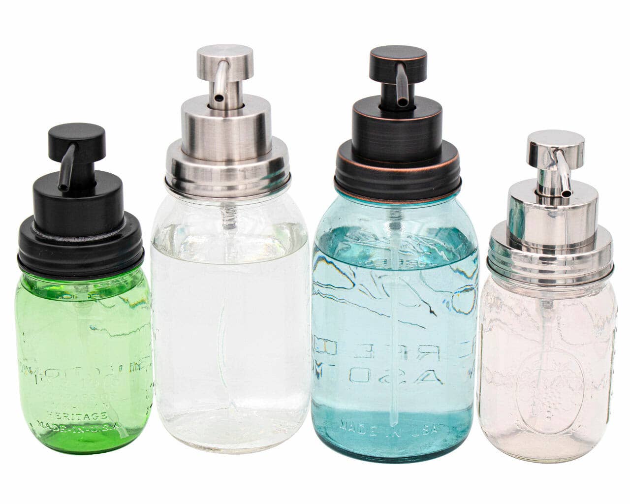 Mason Jar Lifestyle - Wholesale Soap Dispenser - Foaming Soap Pump Dispensers for Mason Jars7