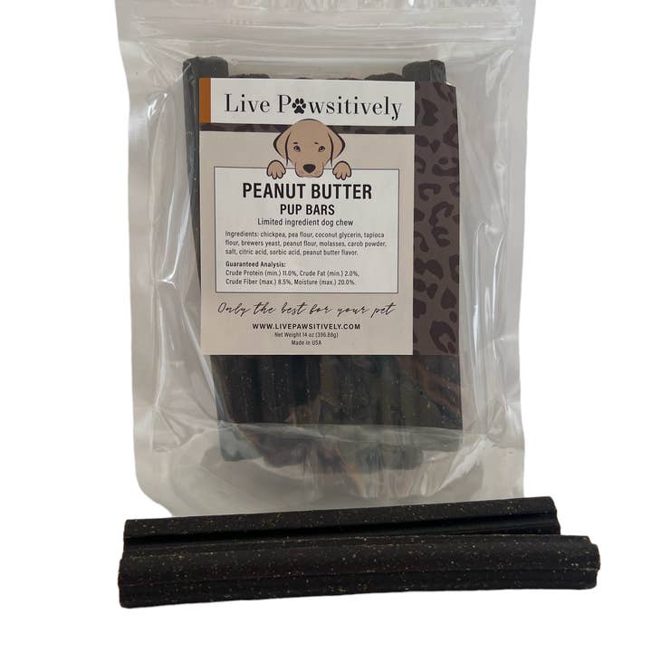 Live Pawsitive - Wholesale Pet Treats - Dog - Peanut Butter Pup Bars1