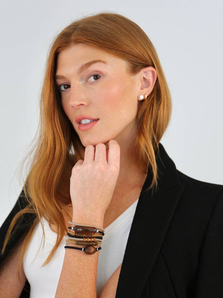 SOHO - BRACELETS/ HAIRTIES / 8 PACK/ FALL / WINTER for wholesale by By Lilla