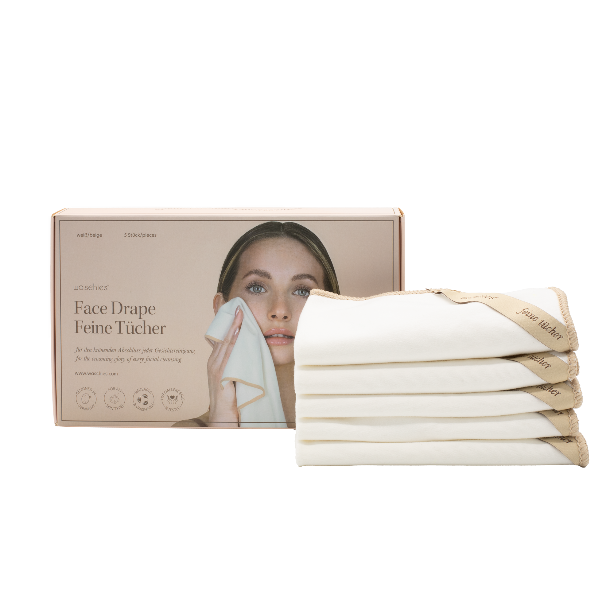 waschies - Wholesale Face & Body Wipes - Fine face wipes set of 50