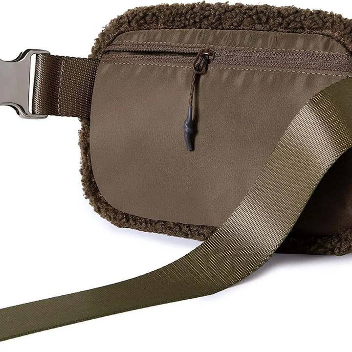 Babs + Birdie - Wholesale Belt Bag - Women's - Sherpa Belt Bag | Sling Bag | Waist Bag4