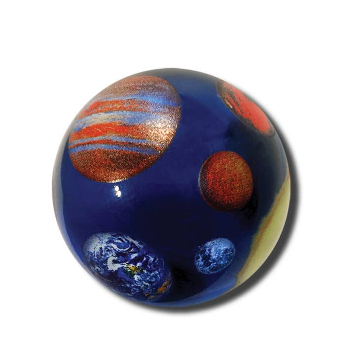 Shasta Visions - Wholesale Decorative Tabletop Object - 1.4” Solar System Marble1