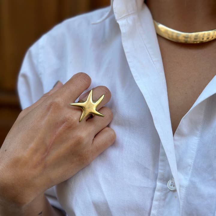 Lamu Brand - Wholesale Cocktail/Statement Ring - Khari ring