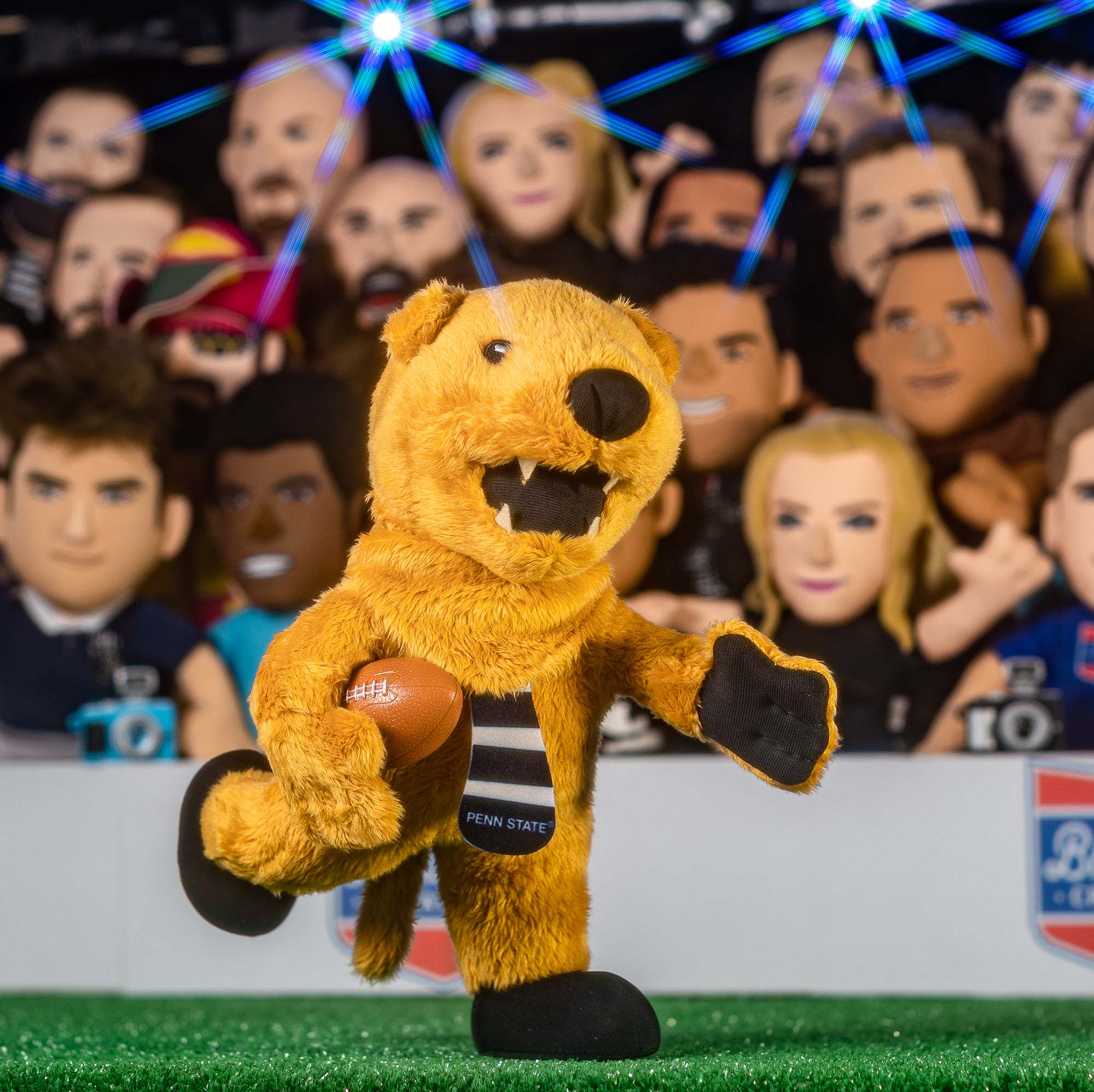 Uncanny Brands - Wholesale Stuffed/Plush Toy - Kids & Baby - Bleacher Creatures Penn State Nittany Lion 10" Mascot Plush Figure1