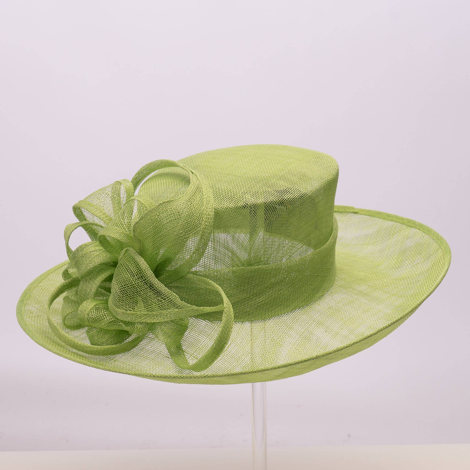 KaKyCo – wholesale Straw hat – women's – Wide Upswept Sinamay Dress Formal Hat | 11904511