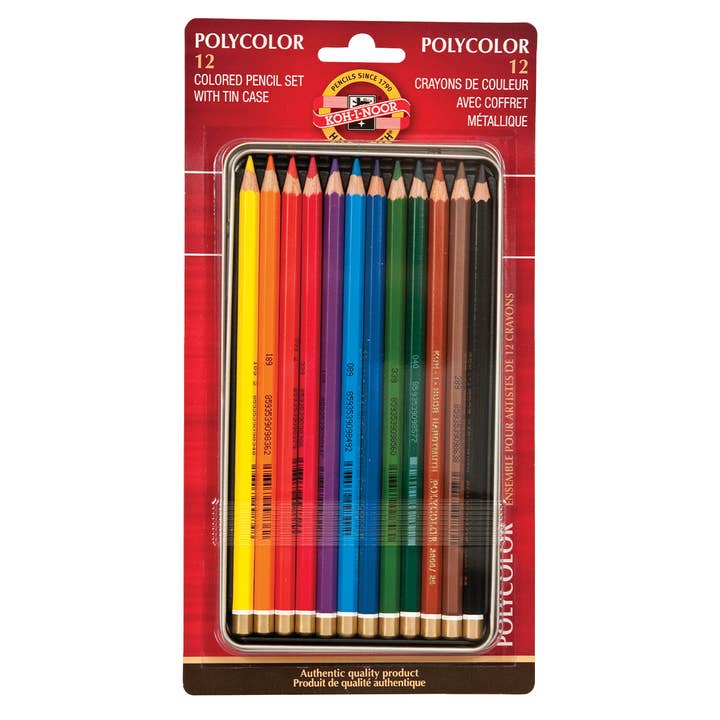 Chartpak, Inc. - Wholesale Colored Pencil - Koh-I-Noor® Polycolor® Pencil Sets2
