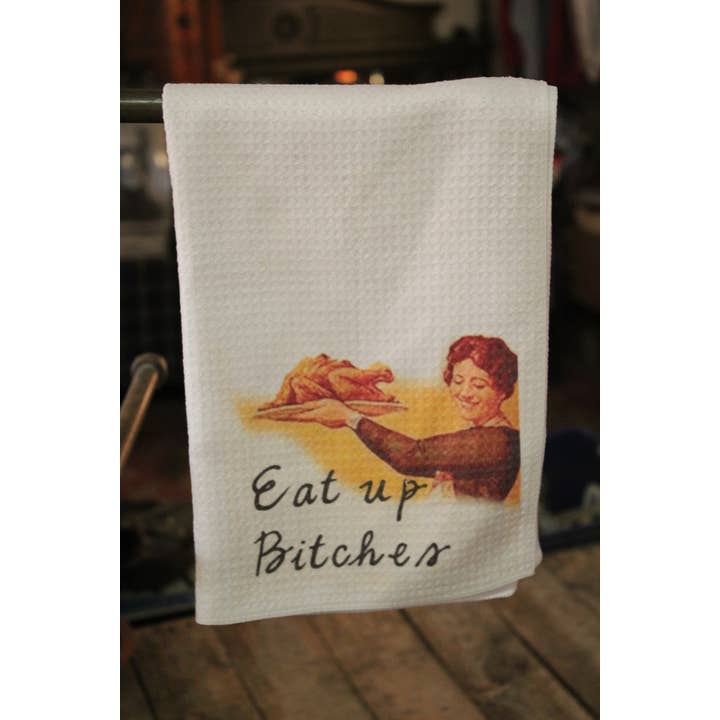 Eat up Dish Loiça/Toalha de Cozinha por atacado de Raven Design