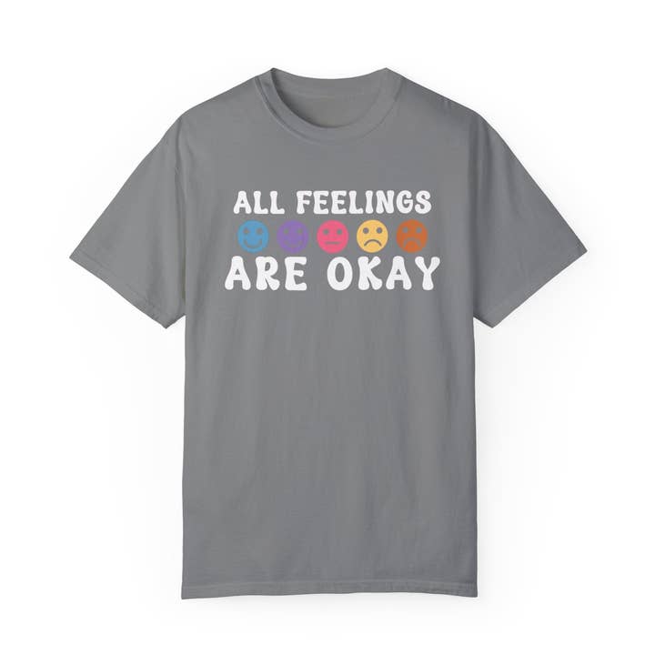All Feeling Are Okay T-shirt for wholesale by Luxurnia