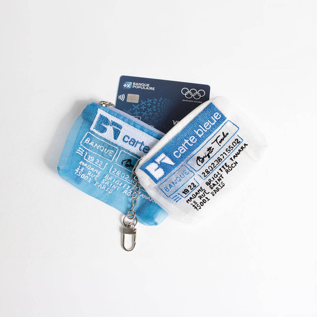 Brigitte Tanaka - Wholesale Coin Purse - Women's - Blue Card Holder2