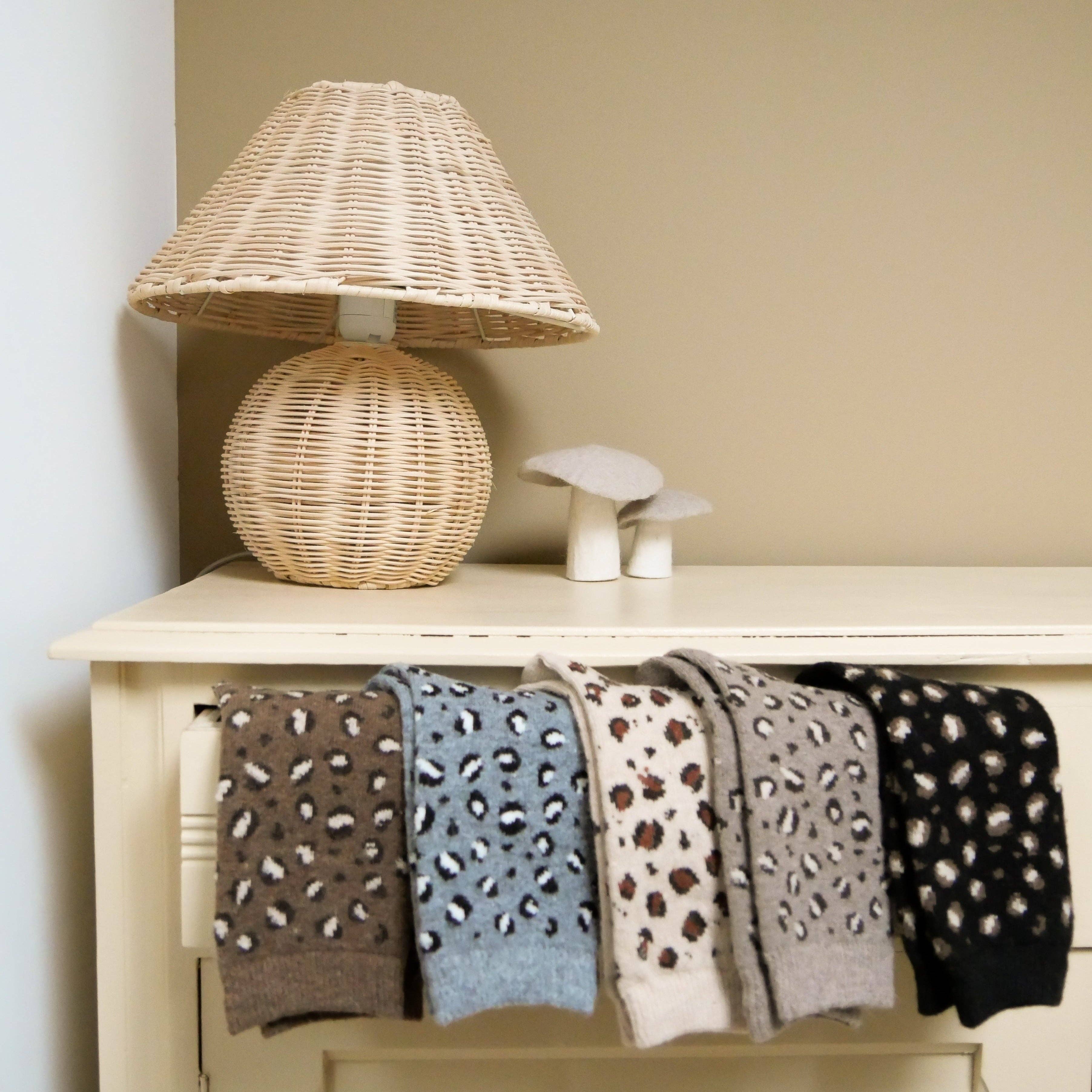 Gentil Coquelicot Paris – Großhandel Socken – Damen – Socken mit Leopardenmuster5