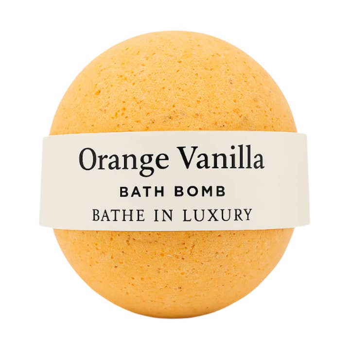 Bomba de Banho de Laranja e Baunilha – Imersão Cremosa de Cítricos | Brilhante e Confortante por atacado de Bathe in Luxury