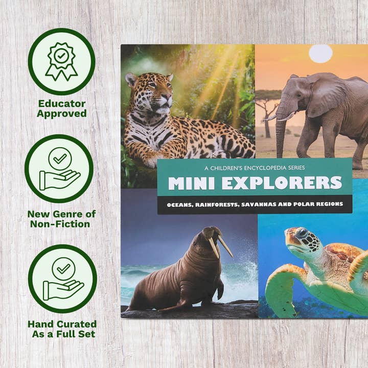 Abracadabra Books - Wholesale Early Reader Book (6-8) - Mini Explorers: Hardcover Box Set3
