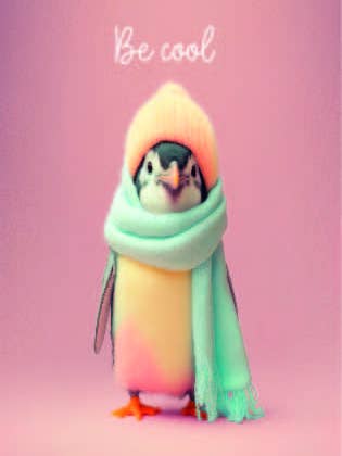 Carte Be cool pour la vente par Gewoon ZieZo