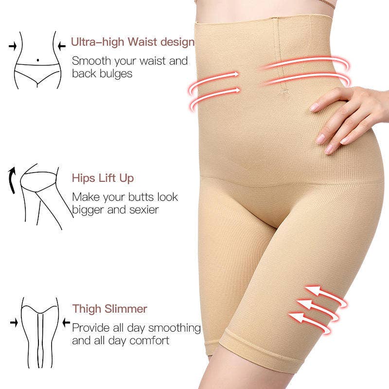 VIGOR - Vente Sous-vêtements sculptants – femme - Tummy Control Shaper pour femmes, entraîneur de taille et lifting des fesses4