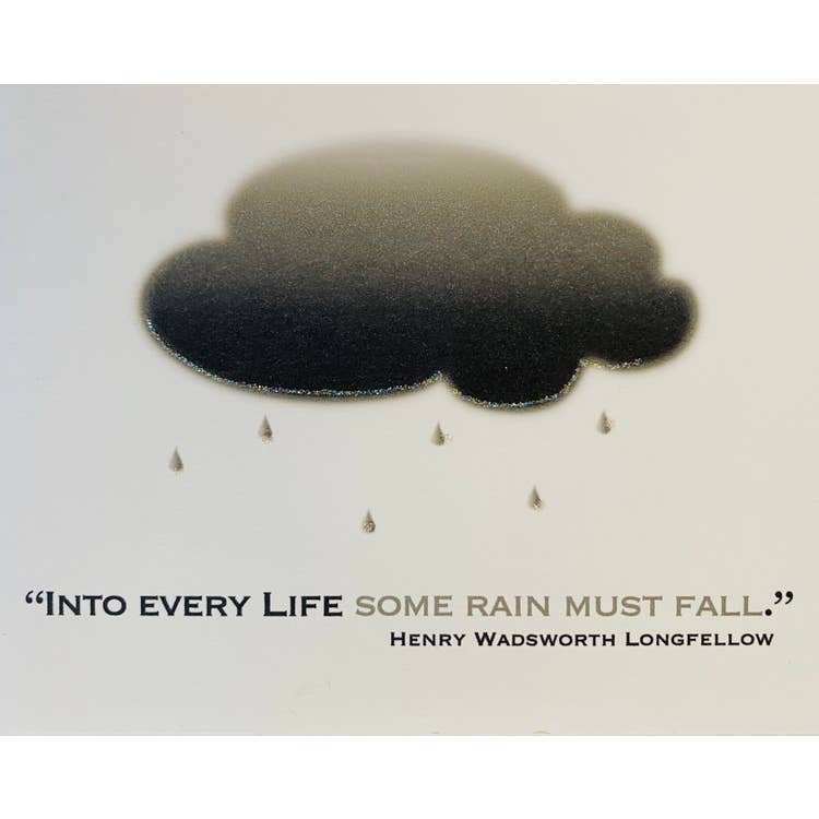 Studio Daedre - Wholesale Everyday Greeting Card - Rain Cloud - Loose Cards0