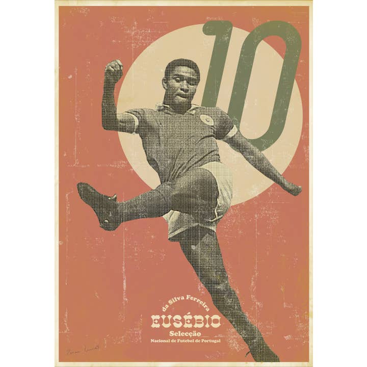 Sergeant Paper - Wholesale Art Print - Zoran Lucic - Eusebio - Sport Art Print