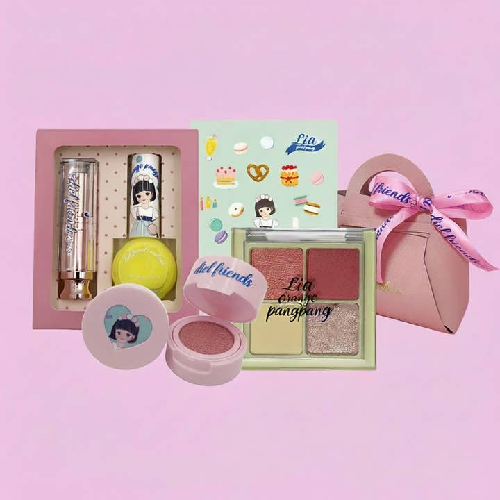 Lia Palette & Pouch Glam Set for wholesale by diel friends llc