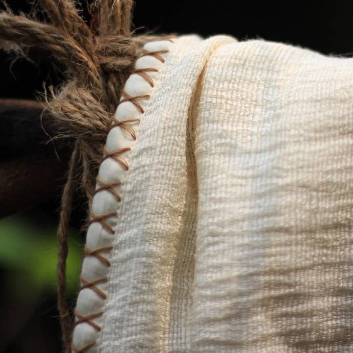 Luala Silk - Wholesale Bath Towel - Natural Pure Raw Silk Towel for Hair, Face and Body Beauty