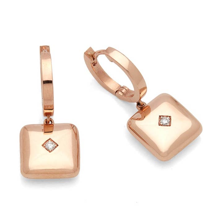 Square Earrings for wholesale by Fiko Studio